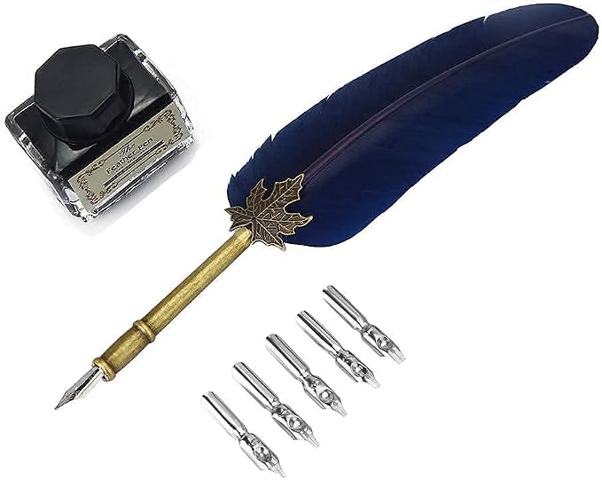 OPENDGO Feather Quill Pen Set - Image 2