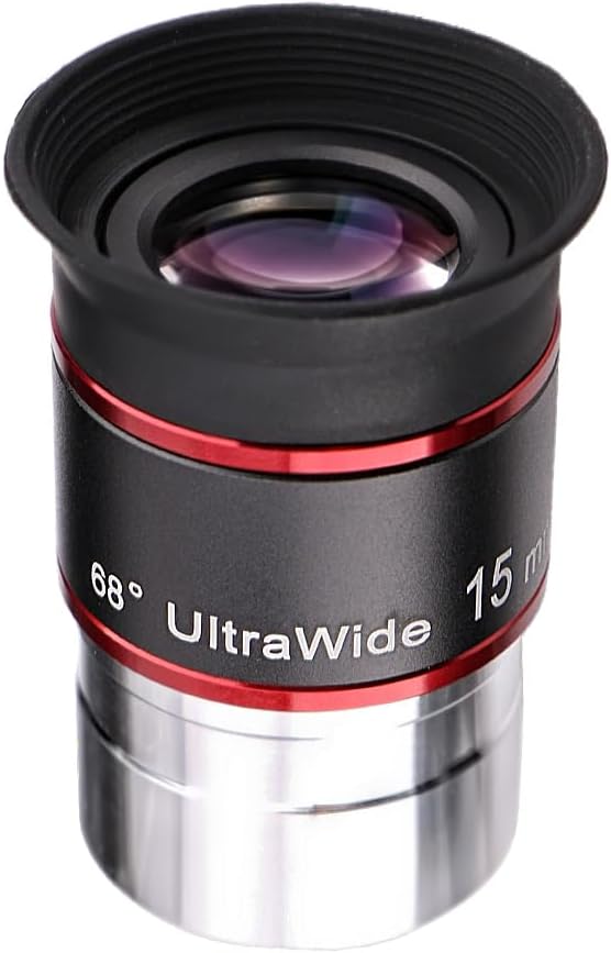 15mm 68° Ultra Wide-Angle Telescope Eyepiece - Image 3