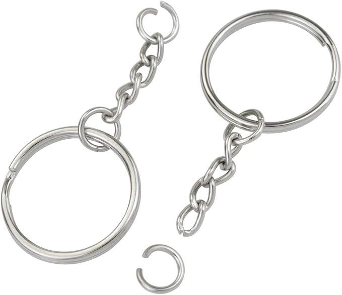 150 Pcs NANSSY 1 Inch/25mm Split Keyrings - Image 4