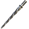 3/8" Bridge Construction Reamer, M2 HSS Taper Chucking Reamer Drill Bit with 5-Spiral Flutes Design for Steel, Alloy, Aluminum, Wood and Plastic