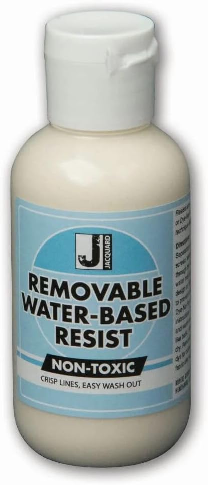 Removable Water-Based Resist by Jacquard