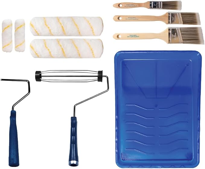 Pro Grade Paint Roller Kit, Paint Brushes - Image 8