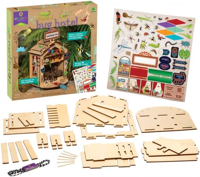 Craft-Tastic — Make A Bug Hotel — DIY Nature Craft Kit — No Tools Needed — - Image 2