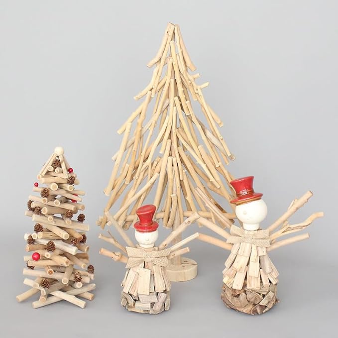 Natural Driftwood Pieces, Unfinished Wooden Sticks - Image 3