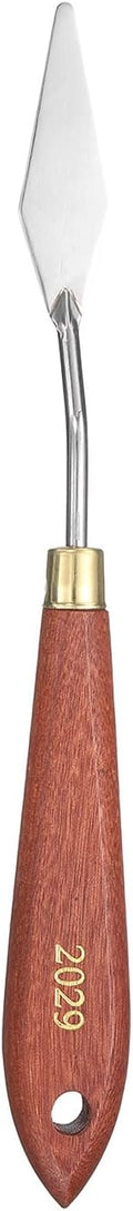 HARFINGTON Palette Knife Painting Tool 2.17" x 0.59" Stainless Steel Teardrop by HARFINGTON