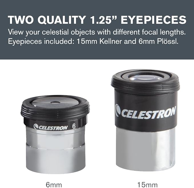 Celestron AstroMaster 8-Piece Eyepiece & Filter Accessory Kit - Image 2