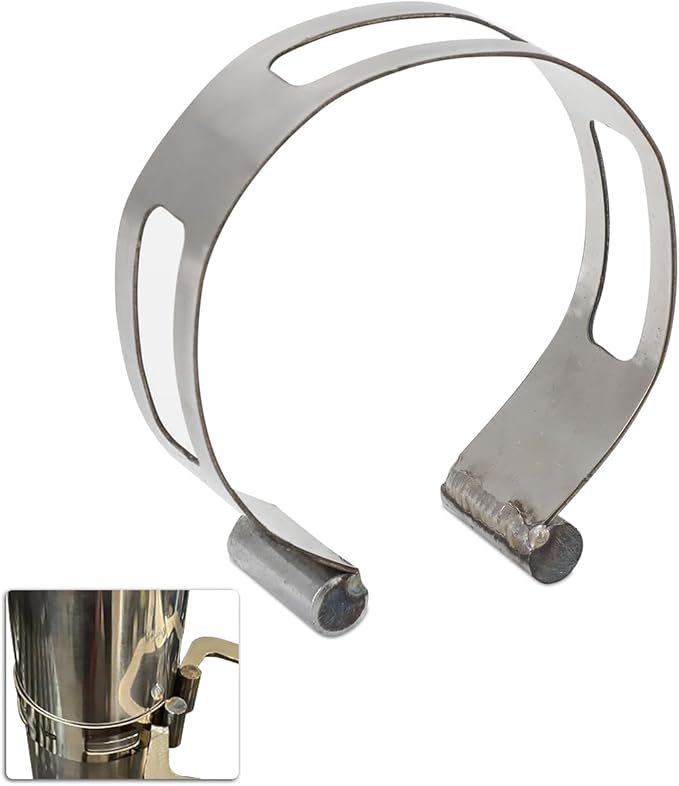 3" (76.1mm) Stainless Exhaust Tacking Band Clamp-On For Welding Fabrication