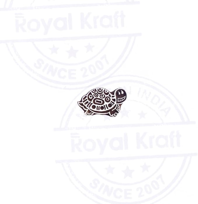 Royal Kraft Wooden Stamps DIY Fabric, Henna Printing Blocks THDtag054 - Image 2