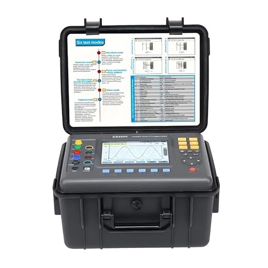Power Quality Analyzer Metrel for Large-Scale Power Grid System Detection