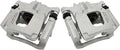 SCITOO Rear Left+Right Brake Calipers With Bracket 18B5046 18B5047 Compatible For Dodge Nitro 2007-2011 For Jeep Liberty 2008-2012 For Jeep Wrangler 2007-2017 For Jeep Wrangler JK 2018