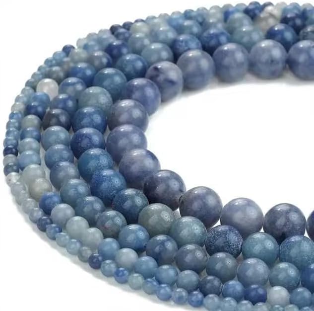 Zenkeeper About 180 Pcs Blue Aventurine Beads - Image 7