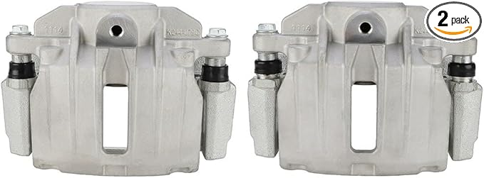 SCITOO 18B4727 18B4726 Disc Brake Calipers Assembly with Bracket Fit For Cadillac 2000 2001 2002,For Chevrolet 1999 2000 2001 2002 2003 2004 2005,For GMC 1999-2005