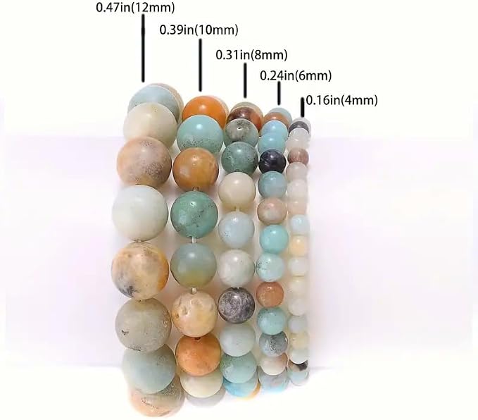 Zenkeeper About 180 Pcs Amazonite Beads - Image 6
