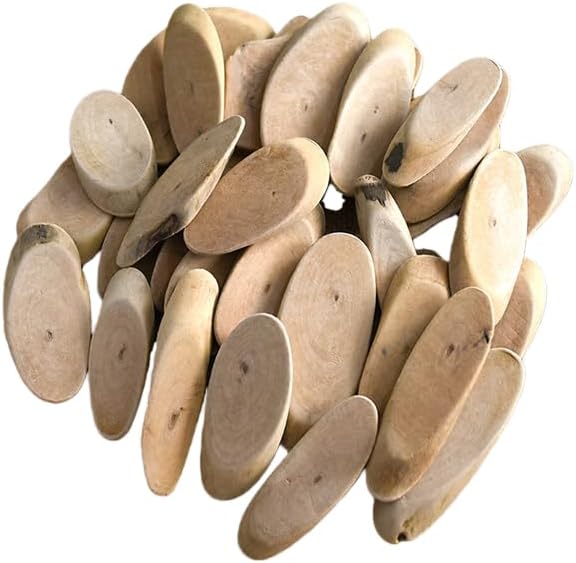 Natural Driftwood Pieces, Unfinished Wooden Sticks by Unknown