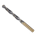 Drill Bit, 8mm Cutting Diameter, 4341 HSS Gold and Black 118° Cutting Angle Number Jobber Bits - (Applications: for Drilling Soft Metal Plastic Wood), 1-Pieces