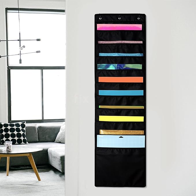 Hanging Organizer, 12x12 Paper Storage, Craft Vinyl Storage - Image 6