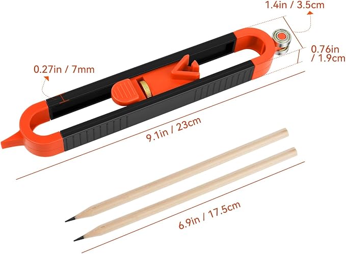 yuntop 1 Pack Precise Contour Scribe Tool - Image 3