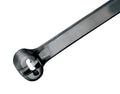 Panduit BT4M-M0 Cable Tie, Metal Barb, Miniature, Weather Resistant Nylon 6.6, 14.2-Inch Length, Black (1,000-Pack)