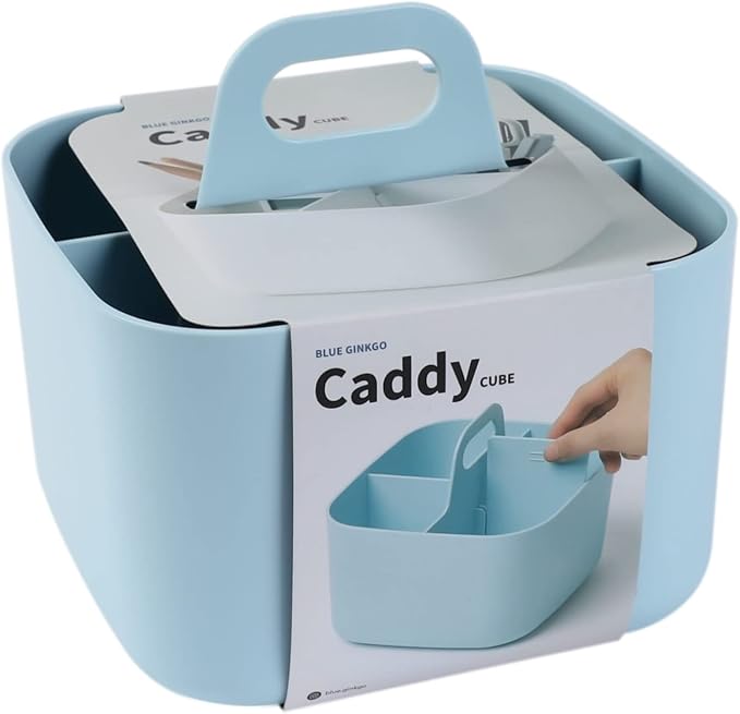 BLUE GINKGO Stackable Organizer Caddy, Made in Korea | Portable. Adjustable. by BLUEGINKGO