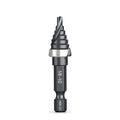 THINKWORK M35 Cobalt Spiral Flute Step Drill Bit, Single Size HSS Step Bit 1/2", Small Size EDC 1/4" Shank Step Bits for Metal, Carbon Steel, Stainless Steel, Wood, Plastic