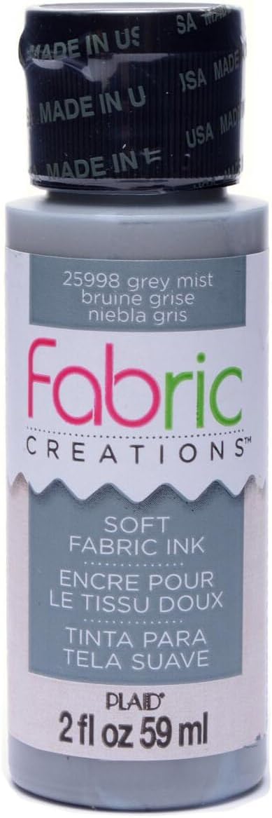Fabric Creations Fabric Ink in Assorted Colors, 25998 Grey Mist by Fabric+Creations