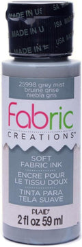 Fabric Creations Fabric Ink in Assorted Colors, 25998 Grey Mist by Fabric+Creations