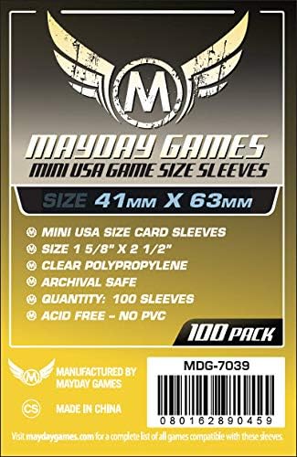 Mayday Games The Fox Experiment -Standard Compatible Card Sleeve Bundle - Image 2