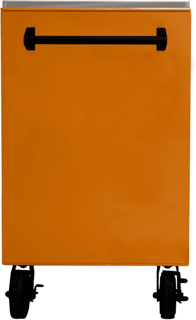 Homak 72” Roller Cabinet w/Stainless Steel Top RS Pro Workstation (Competition Orange)