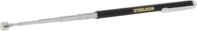 Steelman 24-inch Extendable Telescoping Magnetic Pick-Up Tool 3.5-Pound Capacity Magnet