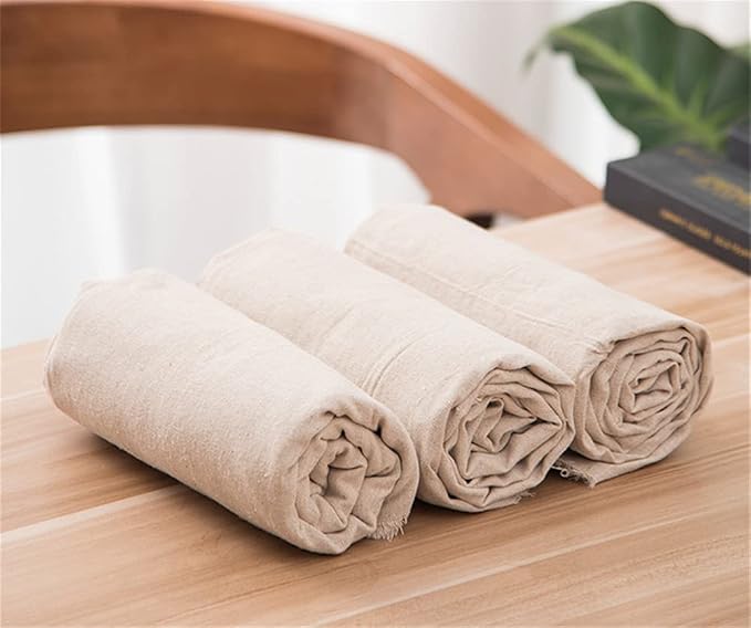 Pottery Special Linen Hessian Cotton Linen Tablecloth Pottery Clay Printing - Image 6