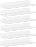 Lifewit Floating Shelves for Wall, Acrylic Display Shelf Wall Mounted for Figure by Lifewit