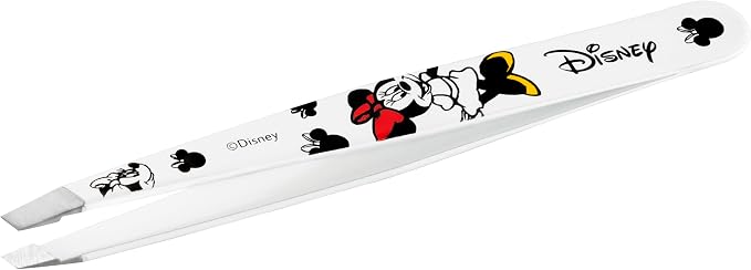 Tweezerman Slant Tweezer, Disney's Mickey Mouse & Minnie Mouse Just Imagine by Tweezerman