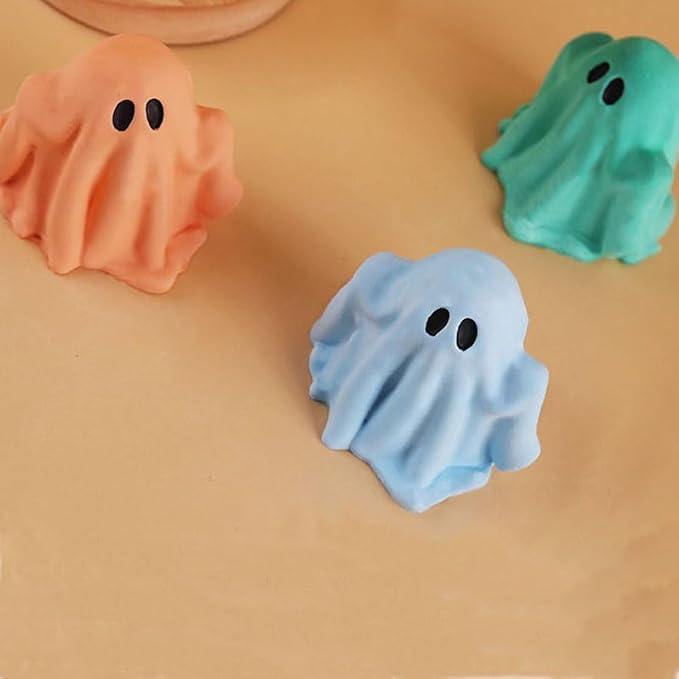 Halloween Ghost Candle Silicone Mold DIY 3D Scented Candle Making Wax Mould - Image 6
