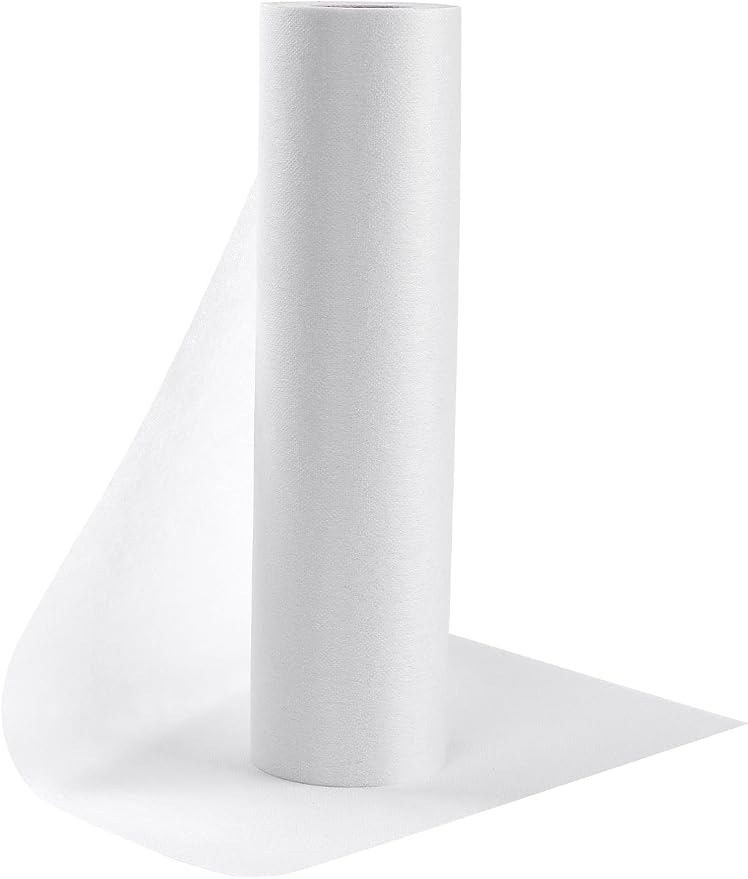 White Medium Weight Fusible Interfacing by Zlulary