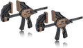 Spec Ops Trigger Clamp for Woodworking 7" Large One-Handed Bar Clamp/Spreader Heavy Duty 330 Lbs. 2-Pack