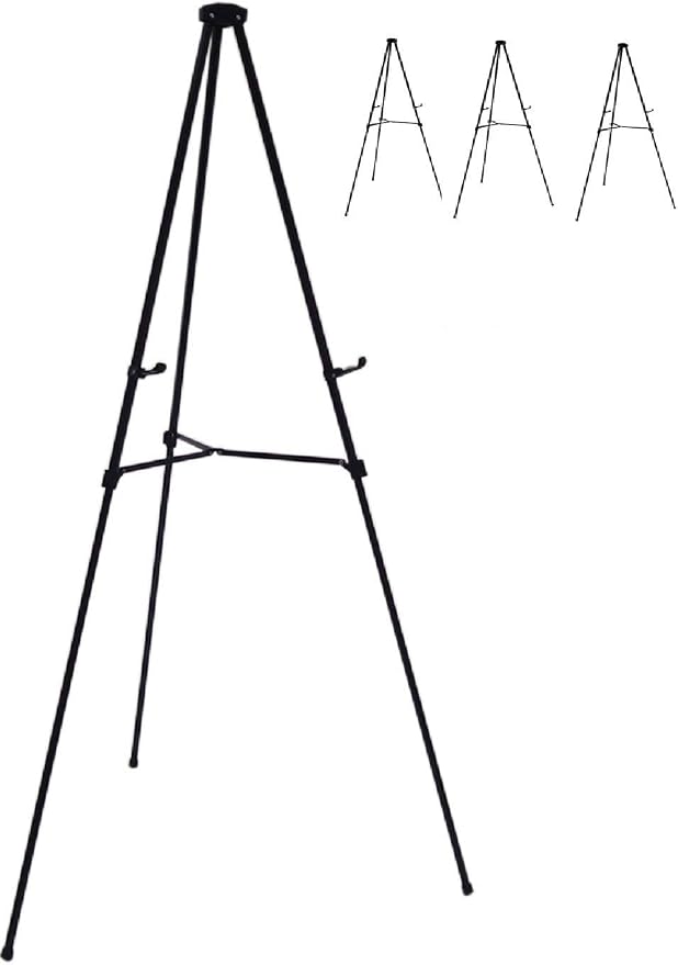 Lightweight Aluminum Telescoping Display Easel, 70 Inches by Audio-VisualDirect