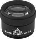 30X Coin Magnifying Glass, Portable Jewelry Loupe | Portable Pocket Magnifier by Lwuey
