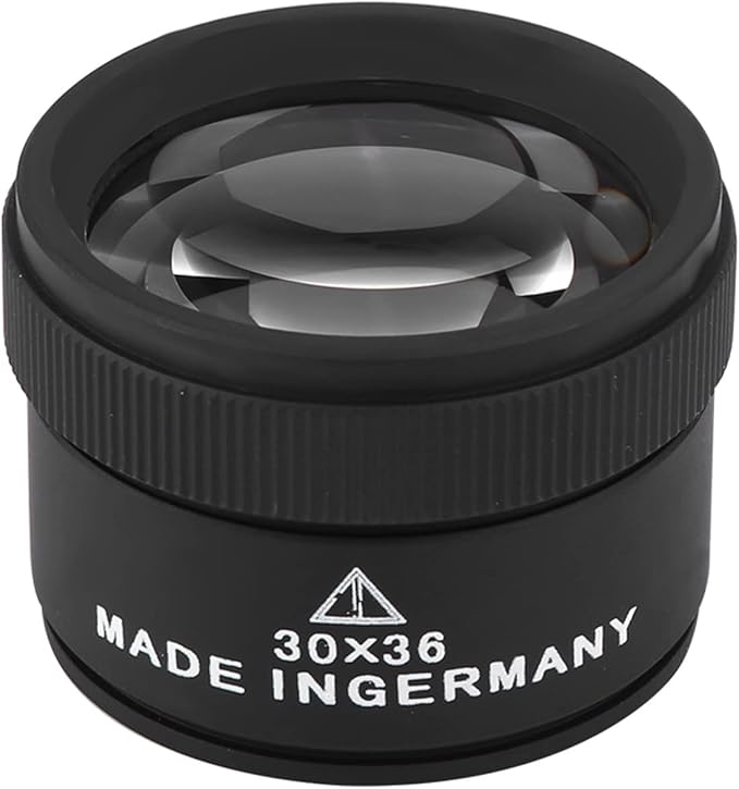 30X Coin Magnifying Glass, Portable Jewelry Loupe | Portable Pocket Magnifier by Lwuey