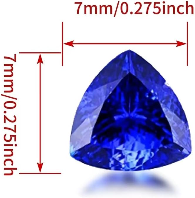 AierCrystal Royal Blue Deep Blue Sapphire Color Cubic Zirconia Loose Beads - Image 2
