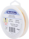 Beadalon German Style Wrapping Wire, 24 Gauge, 198 ft by Beadalon