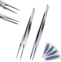 stedi 2PCS Precision Thickened Tweezer Set, Model Hobbyist Tools, Ultra by Stedi