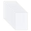 20 Pack of Acrylic Sheets 5x7-0.043" Thick Clear Extruded Plexiglass Sheets by Langaelex