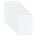 10 Pack of Acrylic Sheets 5x7-0.043" Thick Clear Extruded Plexiglass Sheets by Langaelex