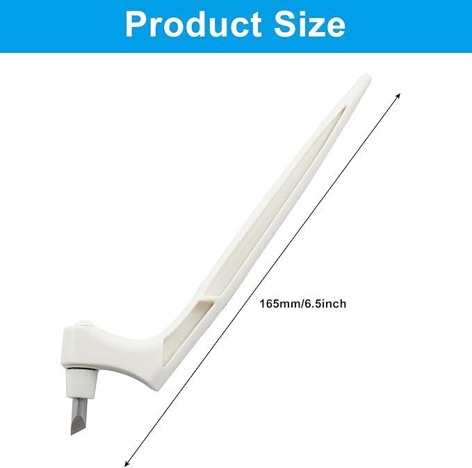 White Craft Cutting Tools Pen | 3 Different 360 Degree Rotating Blades - Image 4