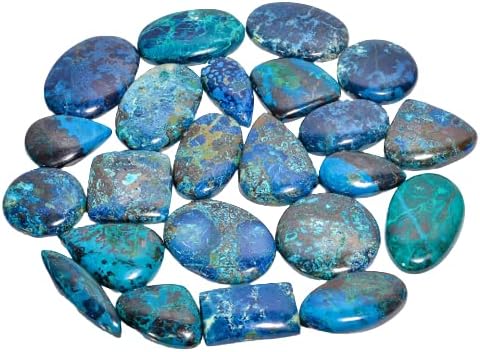Natural Loose Gemstone 5 Piece Cabochons Lot Jewelry Making Loose Gemstone by Crysmona