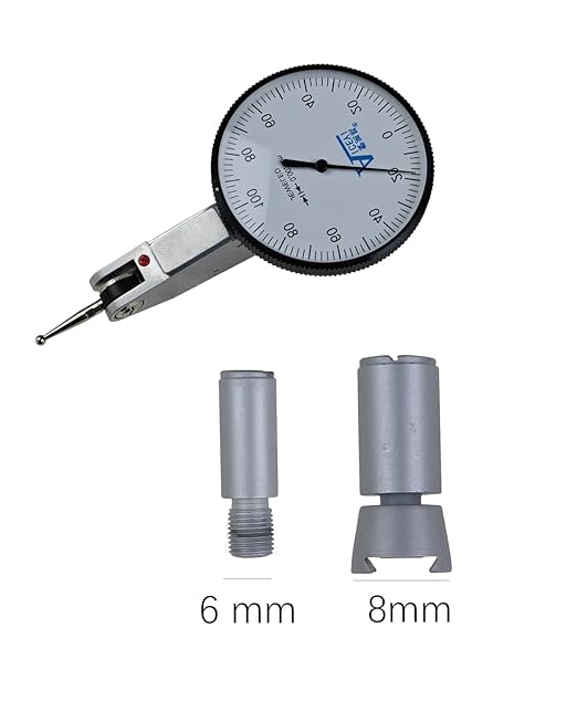 Dial Indicator Accuracy 0.002mm(0.000078"),Range 0-0.2mm