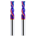 2PCS 1/4 Inch Shank Downcut Spiral Router Bit | 1 Inch Cutting Length |CNC Router Bits for Precision Woodworking - Ideal for Slot Mortise, Engraving, and Clean Edges