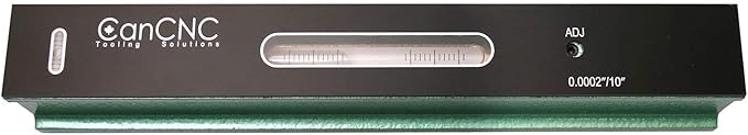 Accusize Industrial Tools 12 inch Professional Master Precision Level in Fitted Box, Accuracy 0.0002''/10'', S908-C612