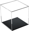 Transparent Acrylic Square Cube Containers by KCGANI