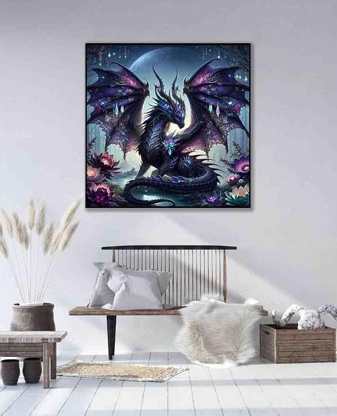 Dragon Stamped Cross Stitch Kits - Image 4